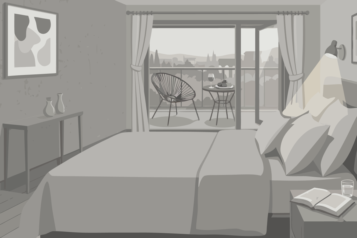 Chambre Double Authentique avec Douche